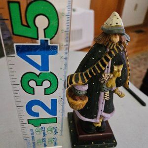 vintage williraye studio crazy cat lady 6inch figurine